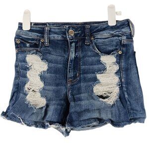 AE Ne(x)t Level Stretch Distressed Denim Shorts 6